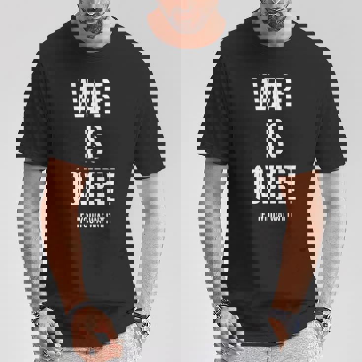 War Is Over If You Want It 長袖tシャツ Tシャツ 面白い贈り物