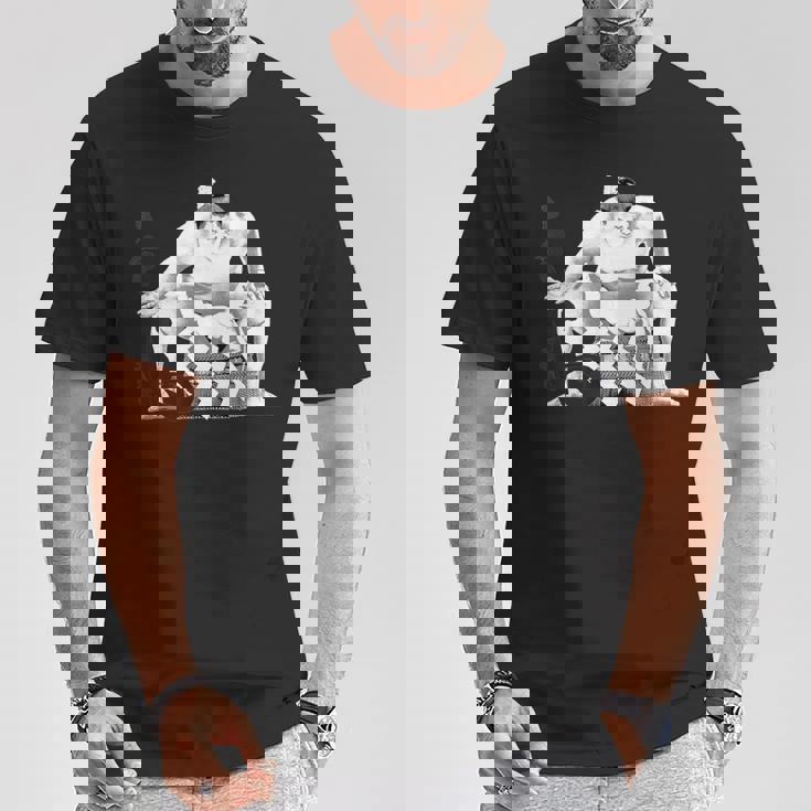 「The Goat」相撲レスリング Tシャツ 面白い贈り物