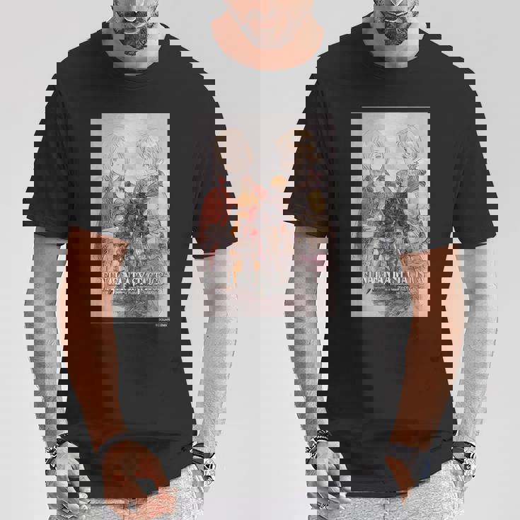 『ファイナルファンタジータクティクス – イヴァリース クロニクルズ』 キービジュアル Tシャツ 面白い贈り物