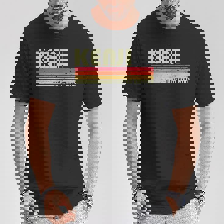 【けんじ ケンジ】名前 名字 家族お揃い ギャグ ネタ ウケ狙い 贈り物 ギフト 面白い おもしろ 長袖tシャツ Tシャツ 面白い贈り物