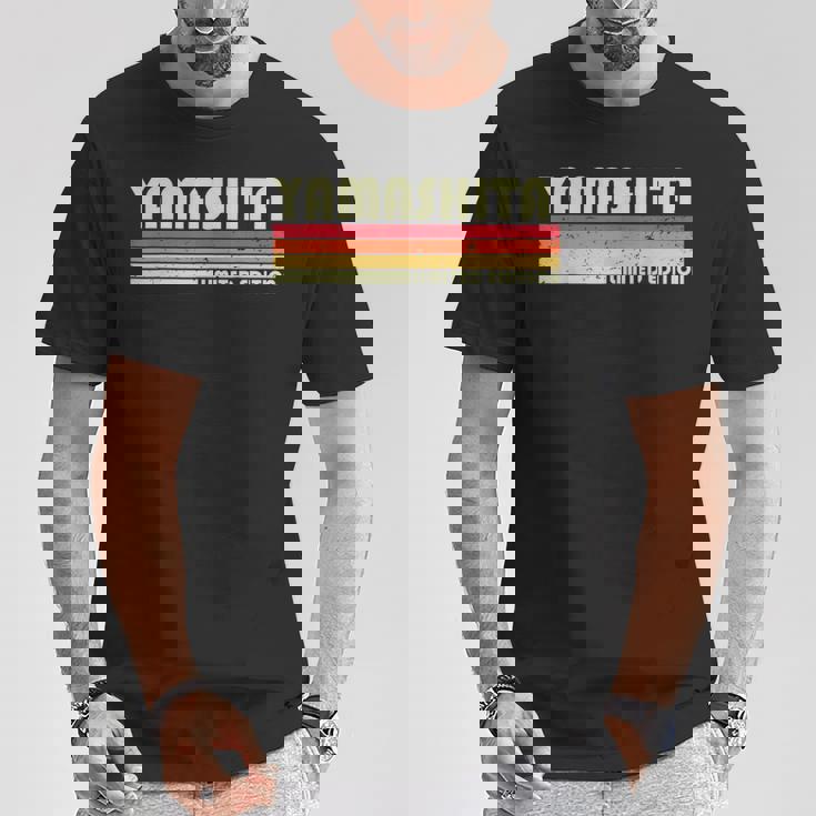 【山下 やました】名前 名字 家族お揃い ギャグ ネタ ウケ狙い 贈り物 ギフト 面白い おもしろ Tシャツ 面白い贈り物