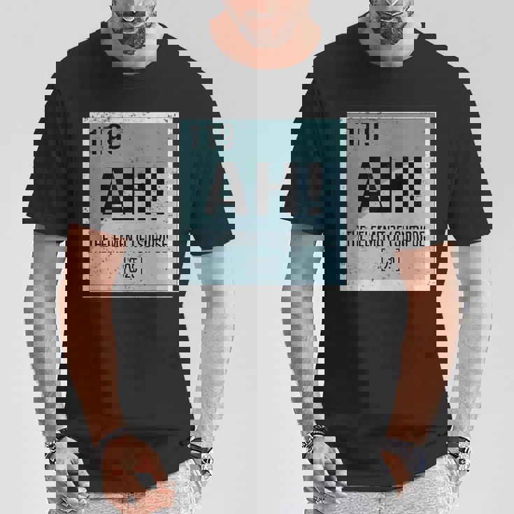 あぁ サプライズ化学の要素 サイエンスユーモア Tシャツ 面白い贈り物