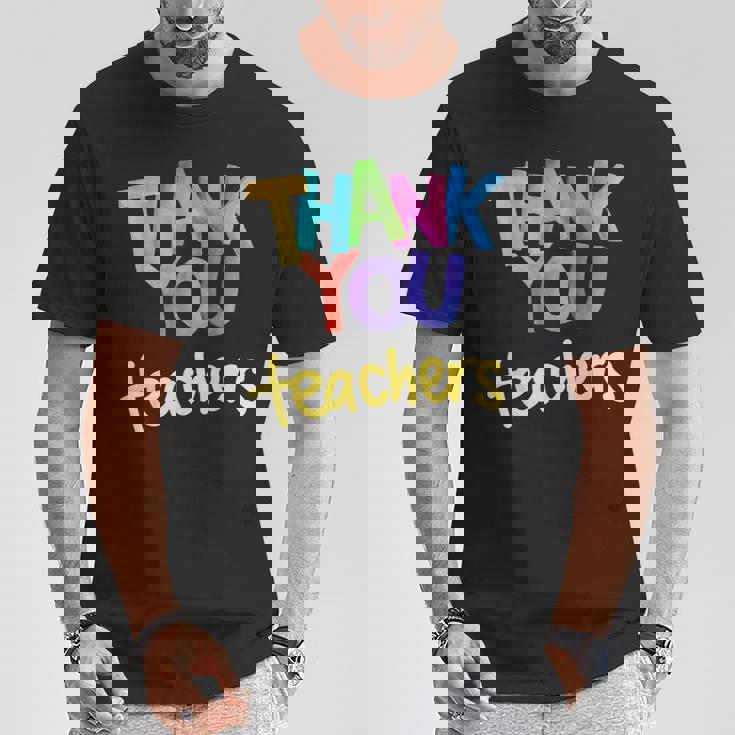 ありがとう 先生 感謝 卒業 Tシャツ 面白い贈り物