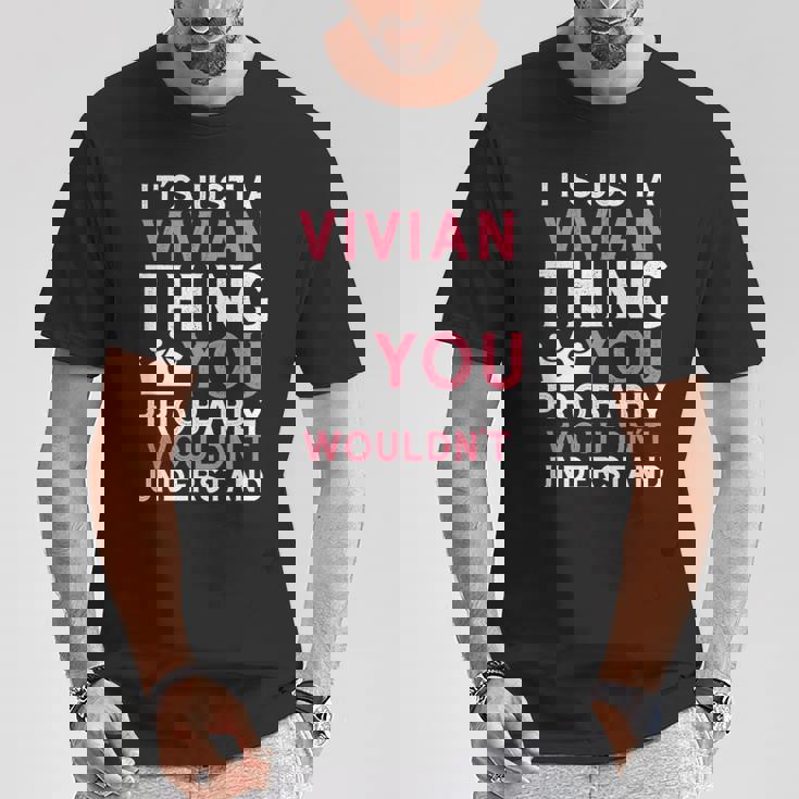 おそらく理解できないビビアンのものです Tシャツ 面白い贈り物