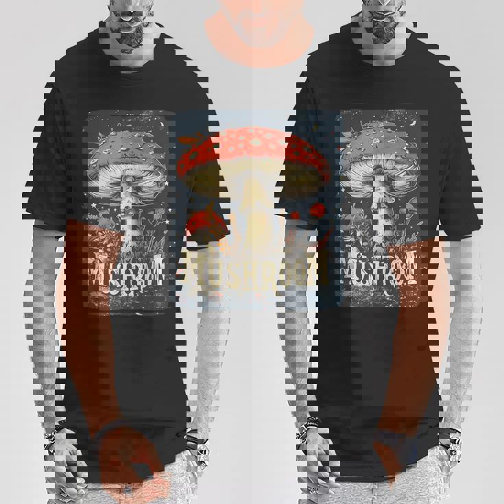 きのこの森の服 男の子 女の子 Tシャツ 面白い贈り物