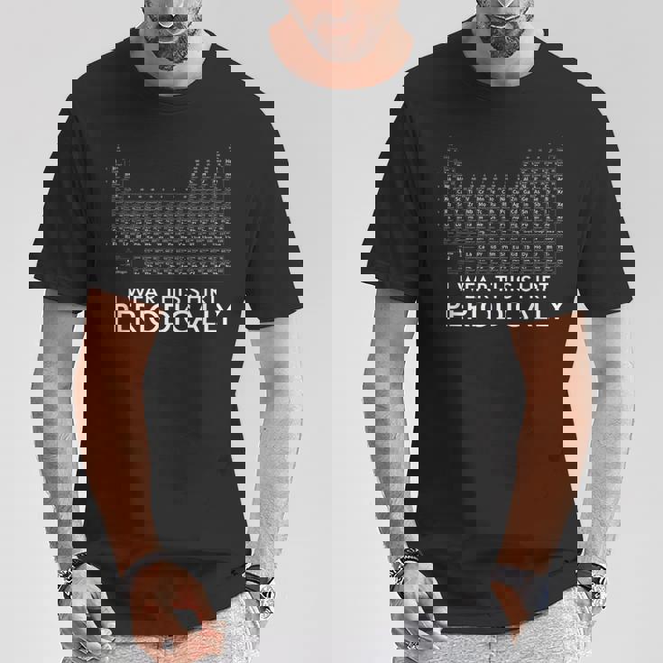 このシャツを着る 周期化学周期表 Tシャツ 面白い贈り物