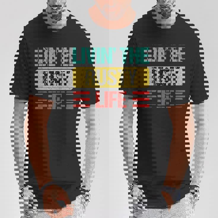 さびた名前 Tシャツ 面白い贈り物