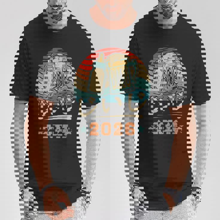 じいじ2026・おじいちゃんのお知らせ・プレおじいちゃん・妊娠報告 おじいちゃん Tシャツ 面白い贈り物