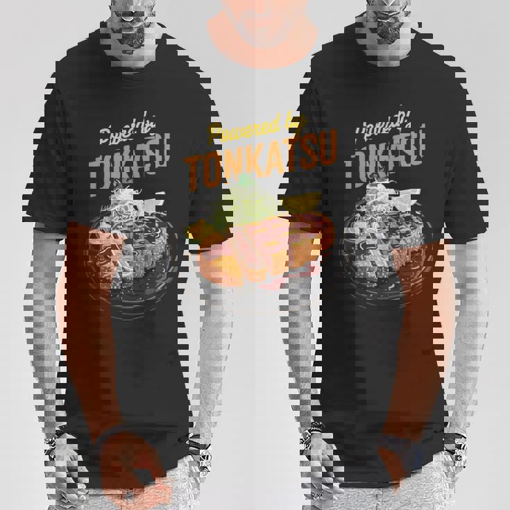 とんかつ かわいい 日本のとんかつ 日本 アニメ オタク お土産 長袖tシャツ Tシャツ 面白い贈り物