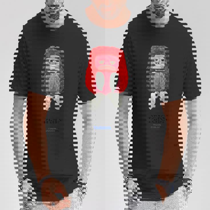 ぬいぐるみシリーズ ピグモン 長袖tシャツ Tシャツ 面白い贈り物