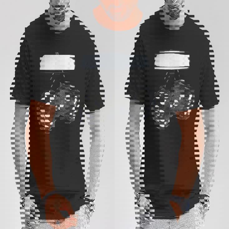 ふわふわサイコロtシャツ Tシャツ 面白い贈り物