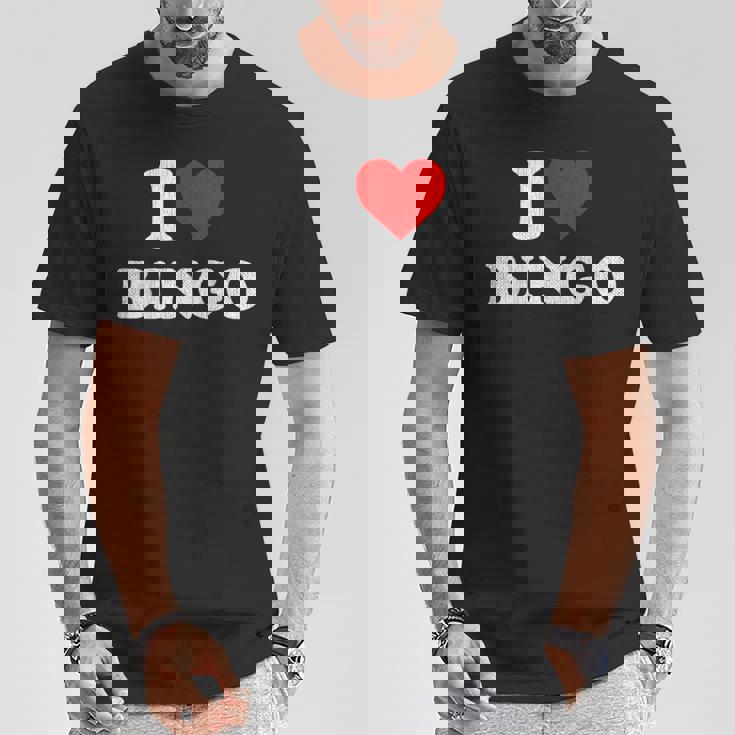 アイラブビンゴ アウトフィットビンゴ Tシャツ 面白い贈り物