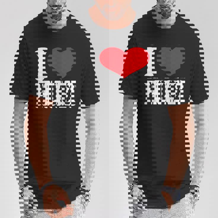 アイラブプーケット Tシャツ 面白い贈り物