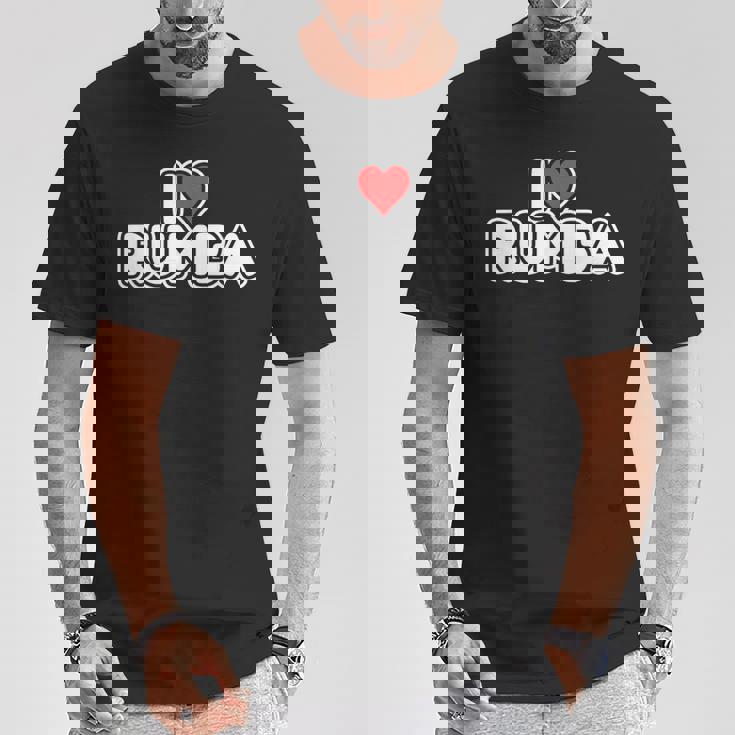 アイ・ラブ・ルンバ Tシャツ 面白い贈り物