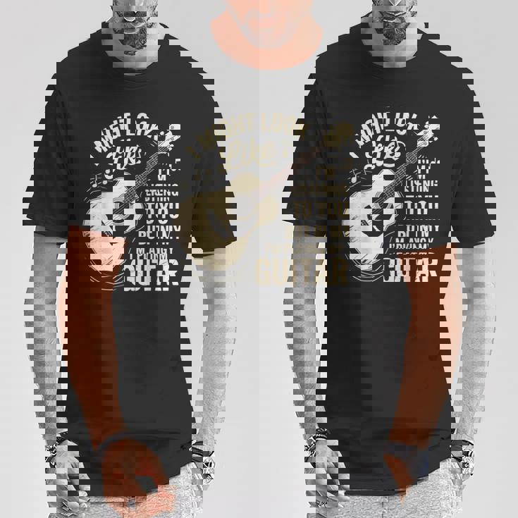 アコースティックロック アコースティックギター 弦 アコースティックギター Tシャツ 面白い贈り物