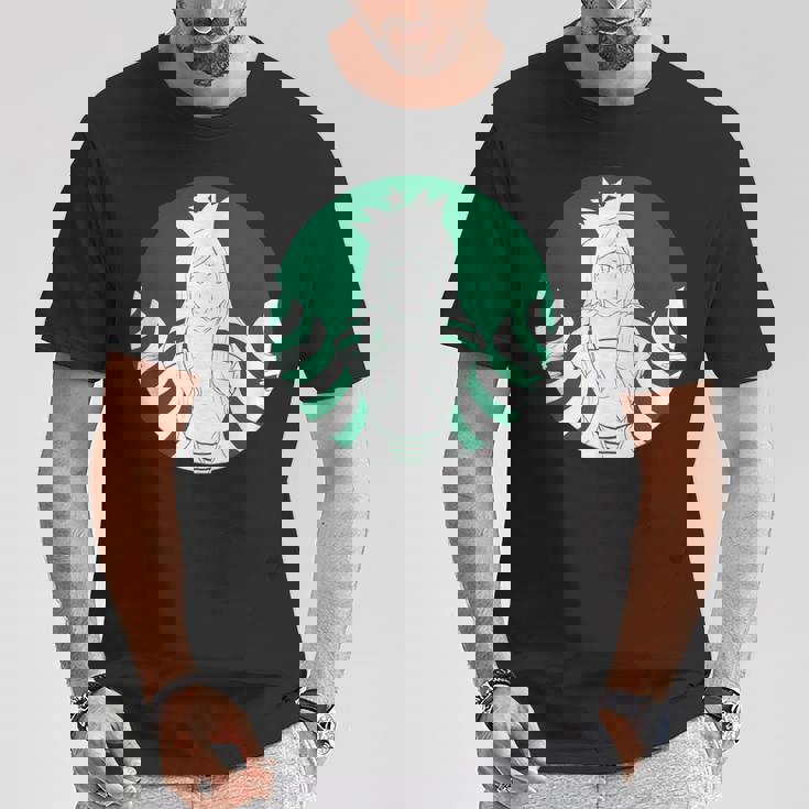 アニメスターセクシーセーラーグリーンマーメイドデザイン。 Tシャツ 面白い贈り物