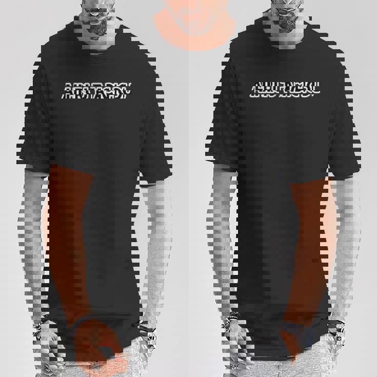 アヒル隊長 バックプリントグラフィック Tシャツ 面白い贈り物