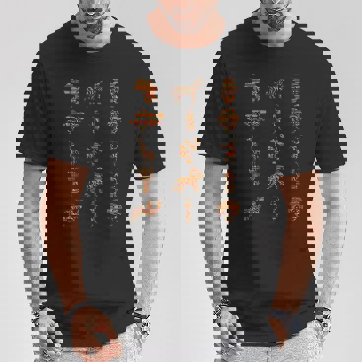 アフリカ ケンテ パターン シンボル アフリカ ケンテ パターン ガーナ Tシャツ 面白い贈り物