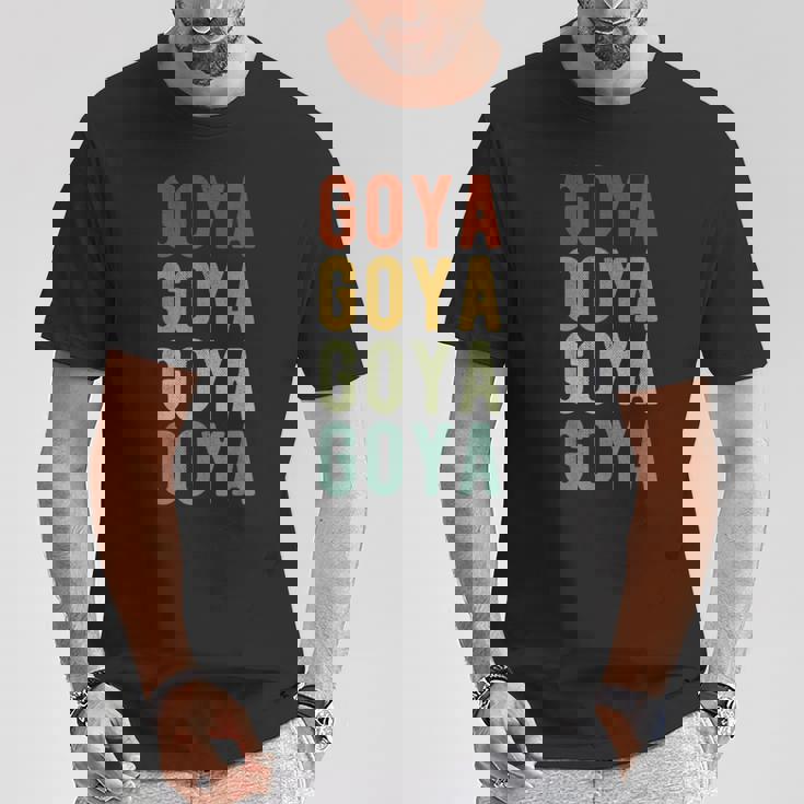 アルゼンチン・ゴーヤ市 レトロ Tシャツ 面白い贈り物