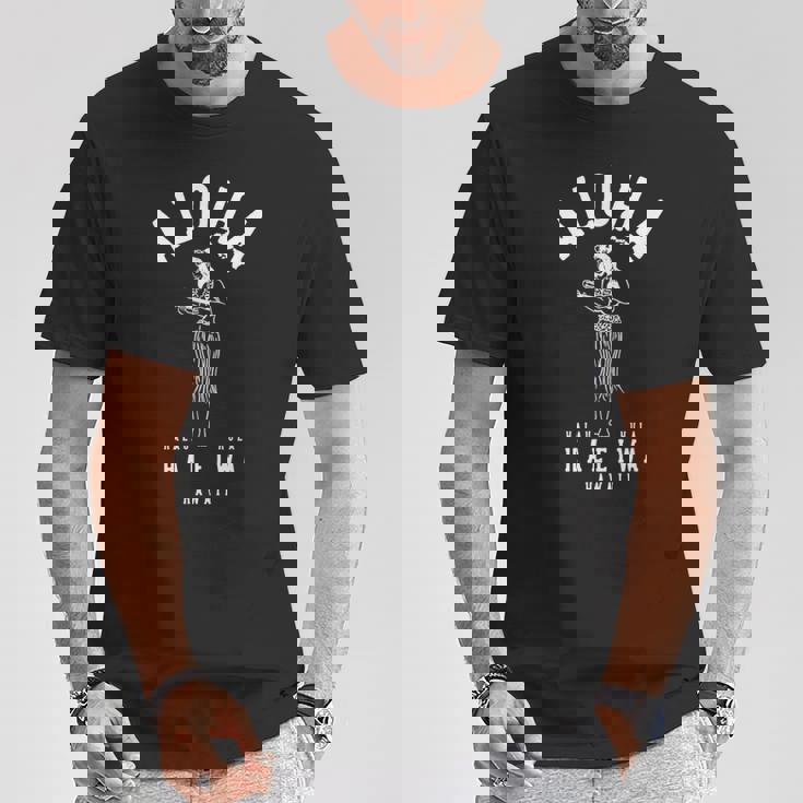 アロハ ウクレレ フラクラブ ハラウ ハレイワ ハワイ Tシャツ 面白い贈り物