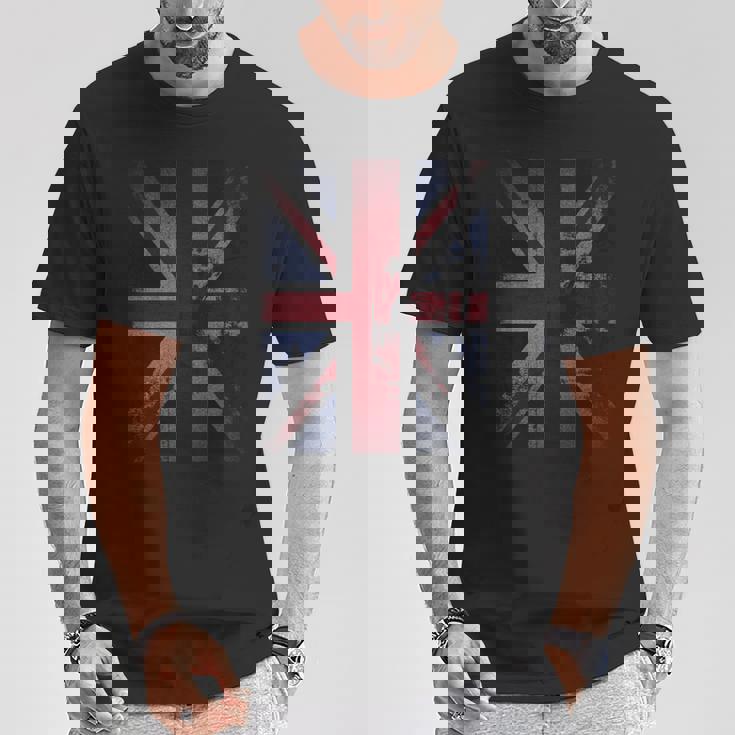 イギリス 国旗 ロンドン メンズ ユニオン ジャック イングランド ロック モッズ Army かっこいい Uk 長袖tシャツ Tシャツ 面白い贈り物