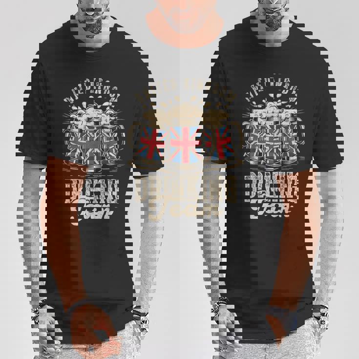 イギリス飲酒チーム ファニーパーティー 英国ビールフェスト Tシャツ 面白い贈り物