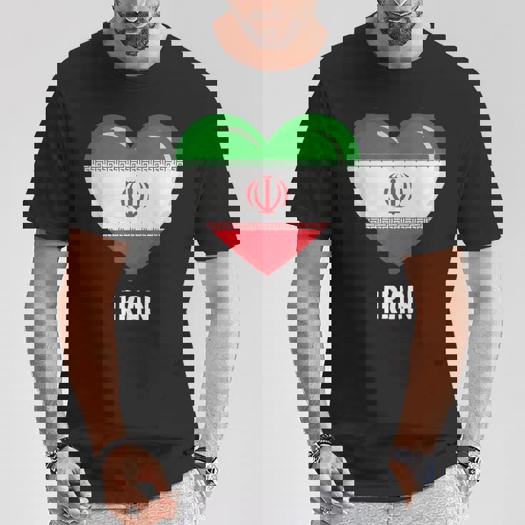 イラン国旗シャツ Tシャツ 面白い贈り物
