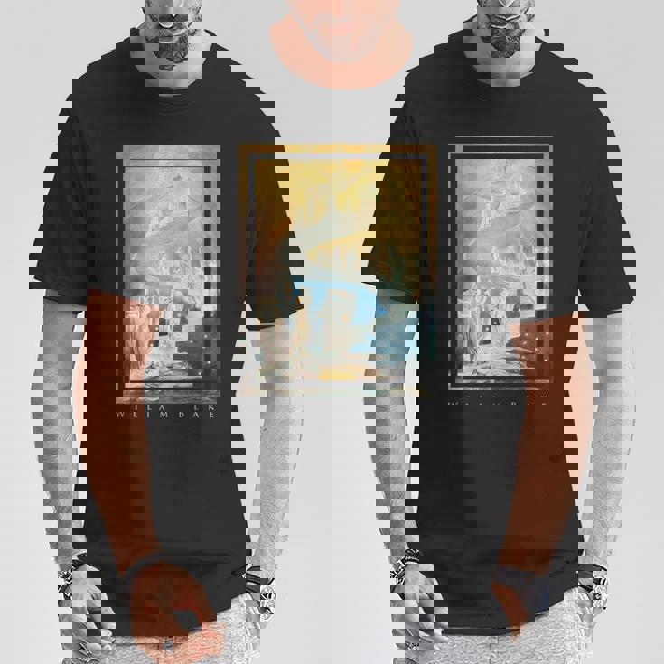 ウィリアム・ブレイク ジェイコブの梯子 芸術 象徴主義 神秘主義 魔法 William Blake Jacob Tシャツ 面白い贈り物