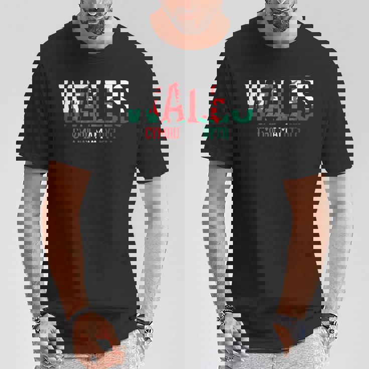 ウェールズ ラグビー フラッグ ウェールズ Tシャツ 面白い贈り物