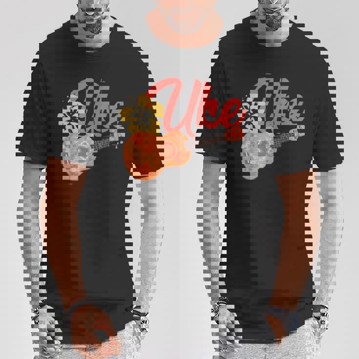 ウクレレギターギタリスト楽器 Tシャツ 面白い贈り物