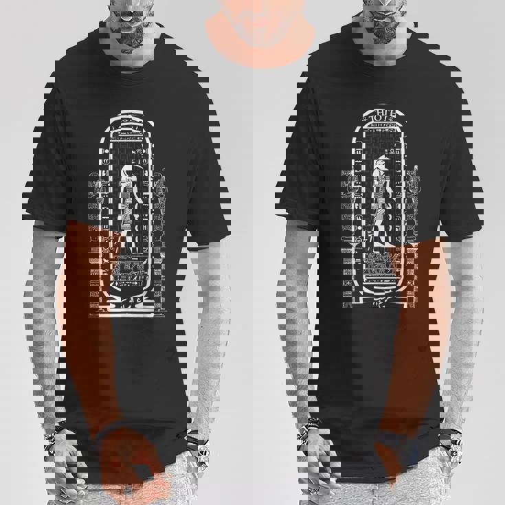 エジプト神 トート目 ホルスの目 エジプト アンク ファラオ Tシャツ 面白い贈り物