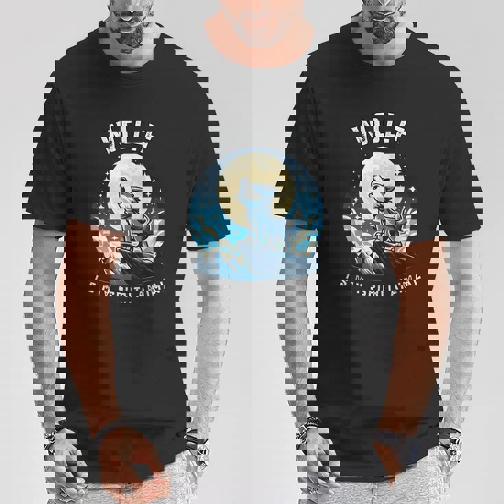 オオカミは私の精神 野生動物ファンのためのアニマル服 Tシャツ 面白い贈り物