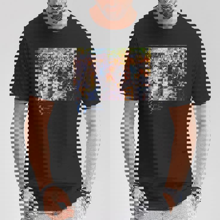 オルセー美術館パリ・ダンス・アット・ル・ムーラン・ド・ラ・ガレット・ルノワール Tシャツ 面白い贈り物