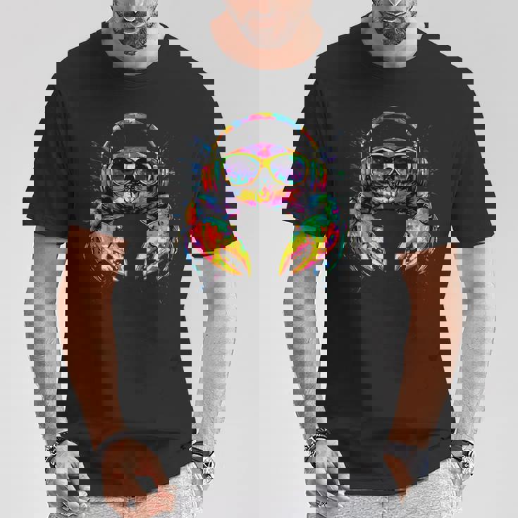 カニ カニ 甲殻類 カニ シアワガニ ザリガニ スイートクラブ 長袖tシャツ Tシャツ 面白い贈り物