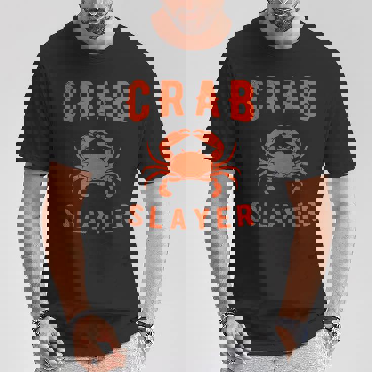 カニのスレイヤー Tシャツ 面白い贈り物