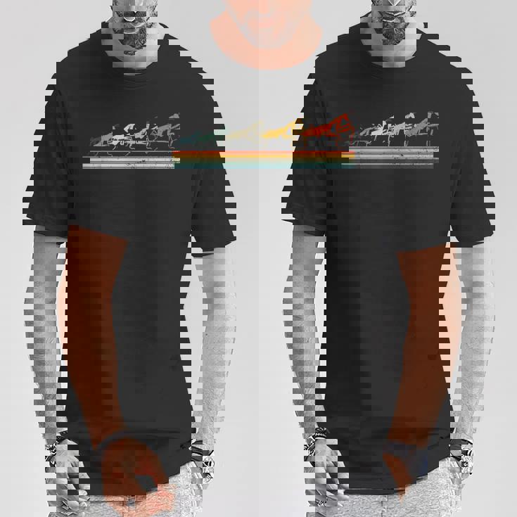 カマキリ 虫 虫 愛 祈る カマキリ レトロ Tシャツ 面白い贈り物