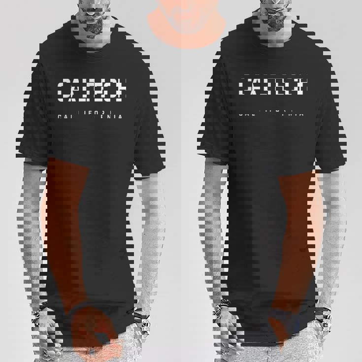 カリフォルニア工科大学カリフォルニア州 象徴的な技術精神デザイン Tシャツ 面白い贈り物