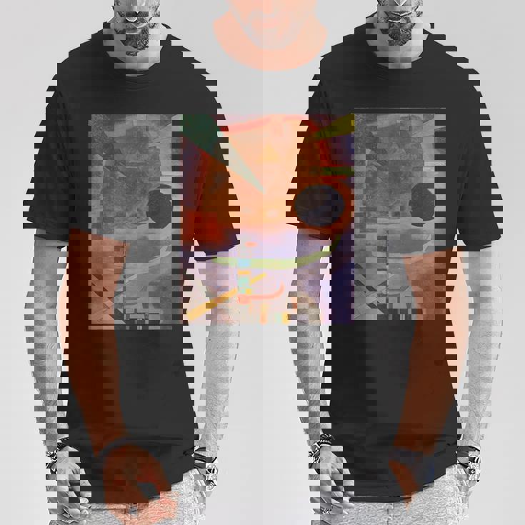 カンディンスキーによる3つの要素 Tシャツ 面白い贈り物