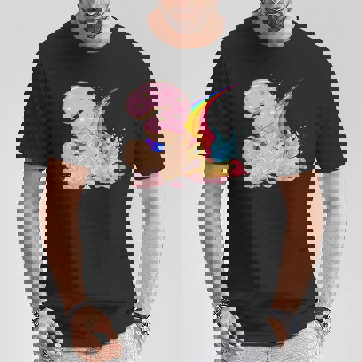 キッズ I Am 3 かわいいユニコーン 誕生日ギフト 女の子向け Tシャツ 面白い贈り物