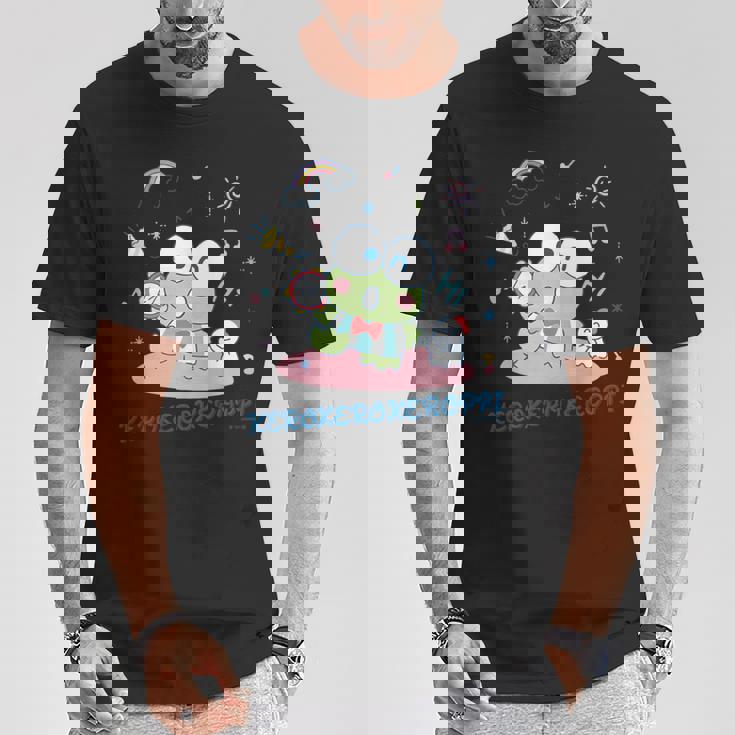 キッズ けろけろけろっぴ タンバリン Tシャツ 面白い贈り物