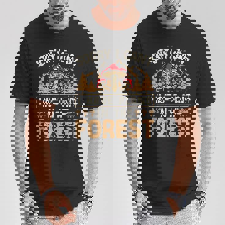 キノコ採集 面白いキノコ採り キノコ Tシャツ 面白い贈り物