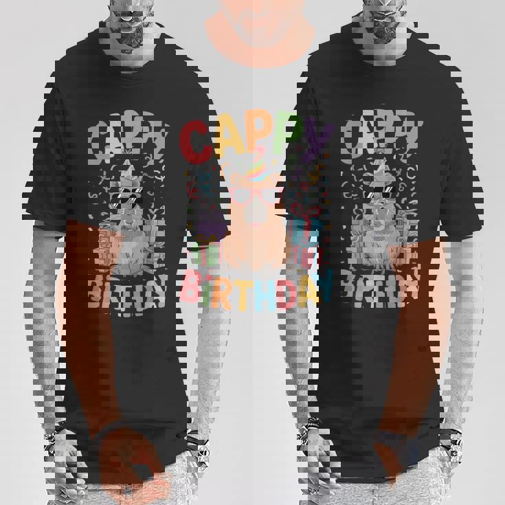 キャッピー・バースデー・カピバラ愛好家 バースデー・カピバラcappy Birthday Tシャツ 面白い贈り物
