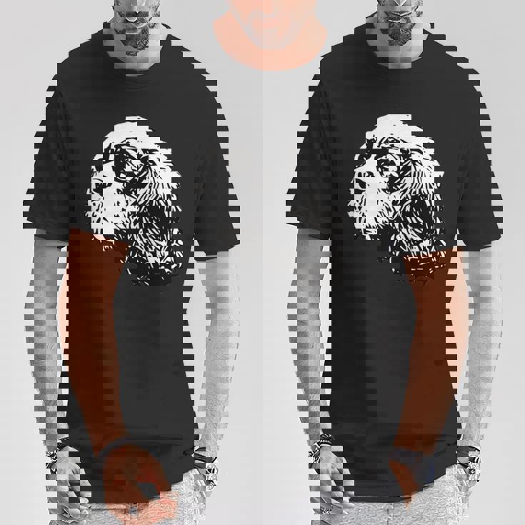 キャバリア・キング・チャールズ・スパニエル 長袖tシャツ Tシャツ 面白い贈り物