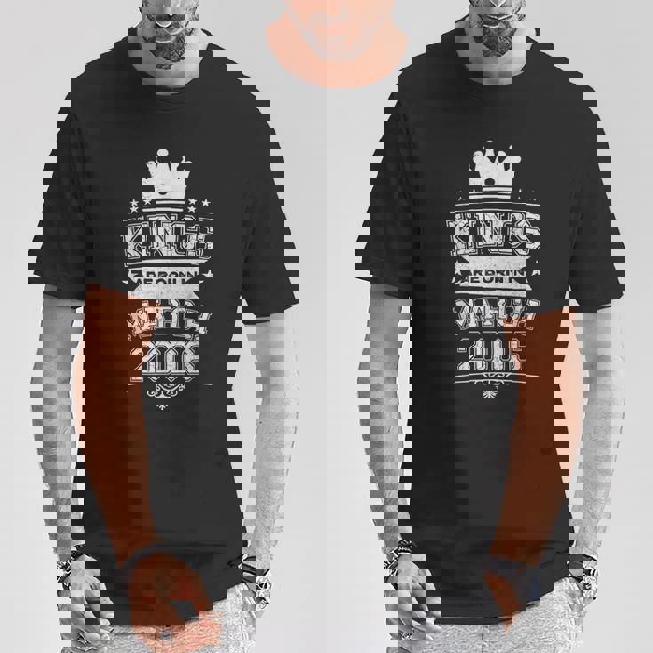 キングスは2006年3月に誕生 20歳の誕生日 男性 男の子 Tシャツ 面白い贈り物
