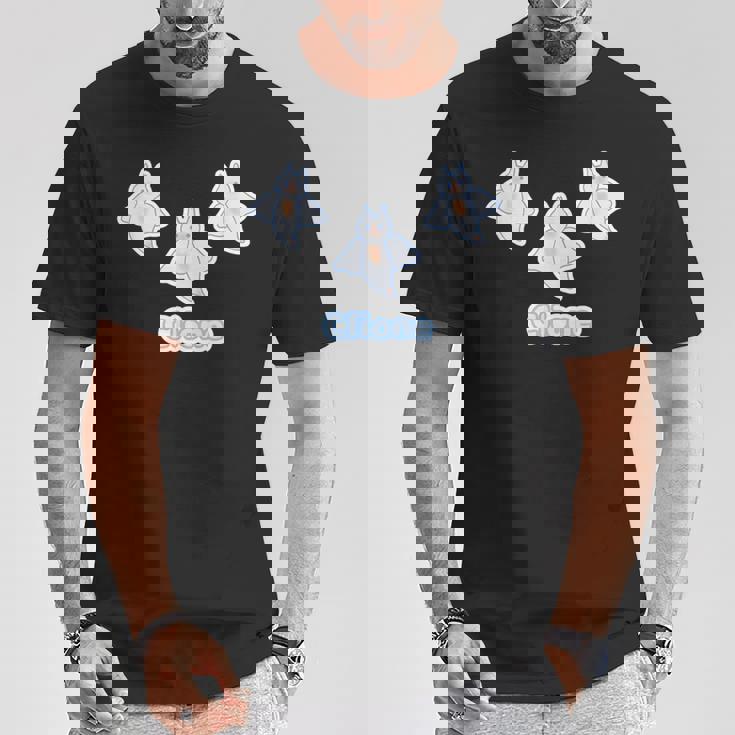 クリオネ『3 スリー』【どうぶつ フレンズ】ポップ ゆるくて かわいい キャラクター Tシャツ 面白い贈り物