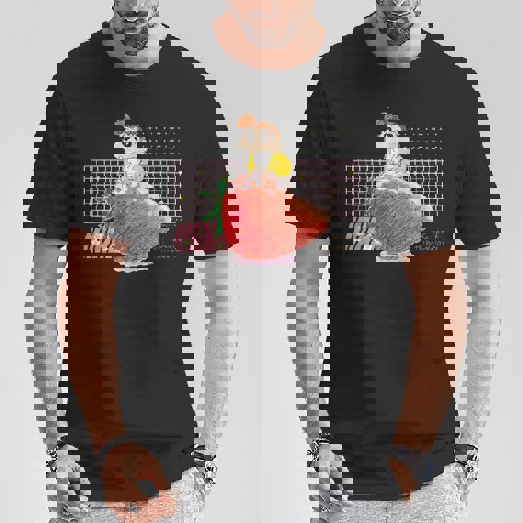 クレヨンしんちゃん ひまわりといちご Tシャツ 面白い贈り物