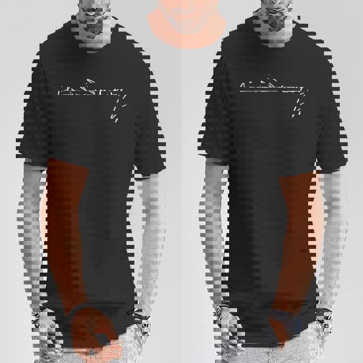 クロード・ドビュッシー シグネチャー Tシャツ 面白い贈り物