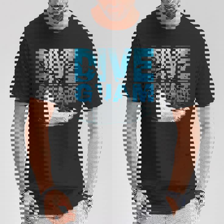 グアムマンタでのダイビング Tシャツ 面白い贈り物