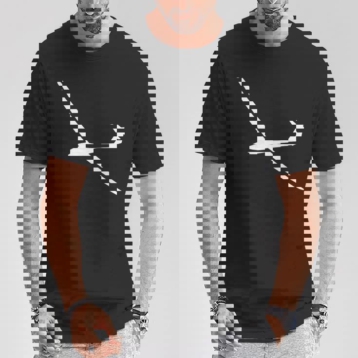 グライダー パイロット 高騰 飛行機 帆船 航空 Tシャツ 面白い贈り物