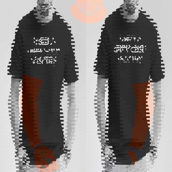 グリッピーソックスバケーションメンタルウェルネスが欲しい Tシャツ 面白い贈り物